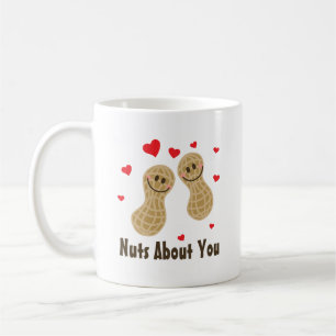 Caneca De Café Loucos sobre você desenhos animados bonitos do
