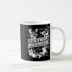 Caneca De Café Loucura de Erva de Gato Fofinho Gatinho Engraçado
