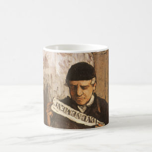 Caneca De Café Louis Auguste Cezanne Pai do Artista Lendo