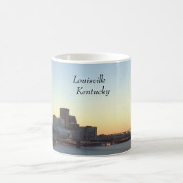 Caneca De Café Louisville, Kentucky Skyline Collector Mug