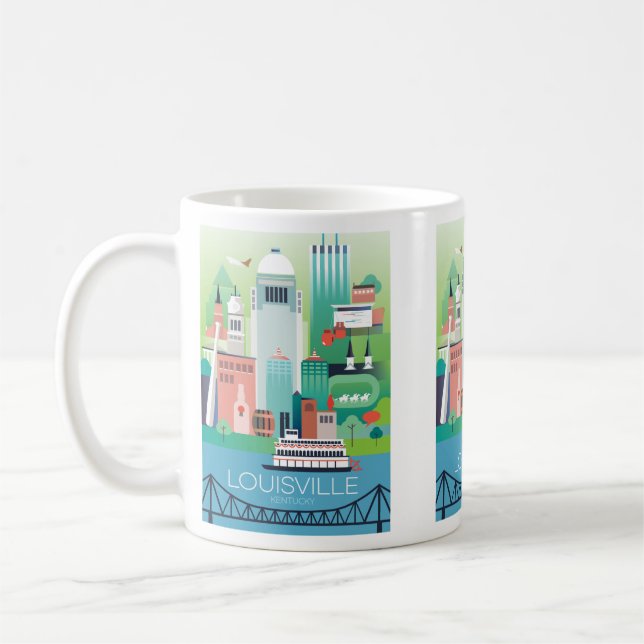 Caneca De Café Louisville Mug (Esquerda)