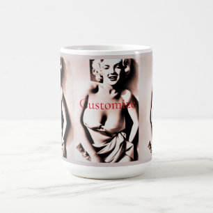 Caneca De Café Loura Cólula Vintage - Troço