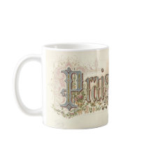 "Louvado Senhor" Vintage Christian Art muda o tom