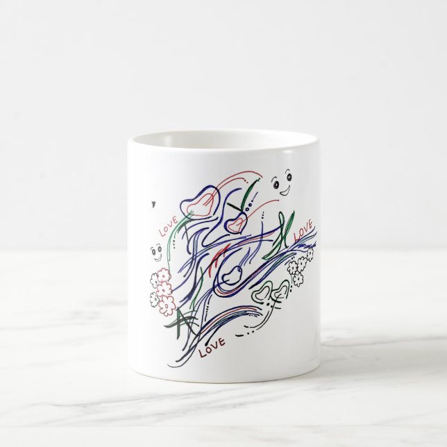 Caneca De Café love (Centro)