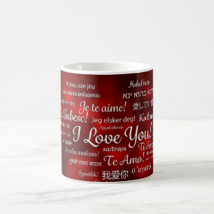 Caneca De Café love-615307 ROYAL RED LOVE DIFERENTES TIP