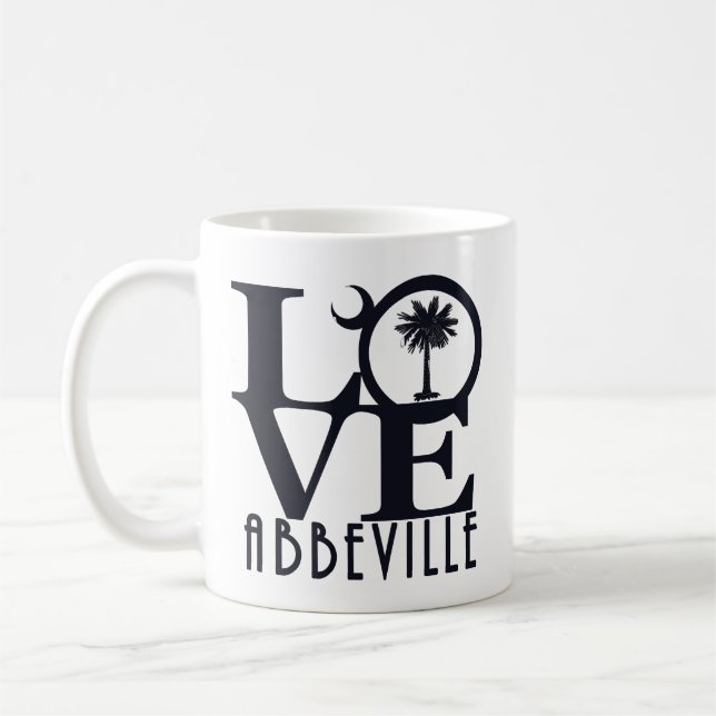 Caneca De Café LOVE Abbeville (Esquerda)