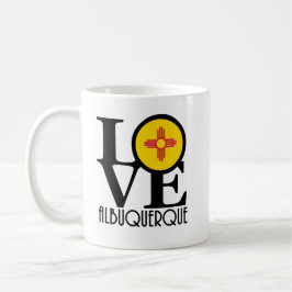 Caneca De Café LOVE Albuquerque NM 11oz