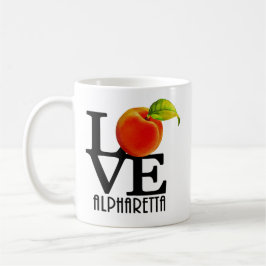 Caneca De Café LOVE Alpharetta Georgia 11oz