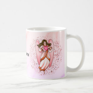 Caneca De Café Love Angel Heart