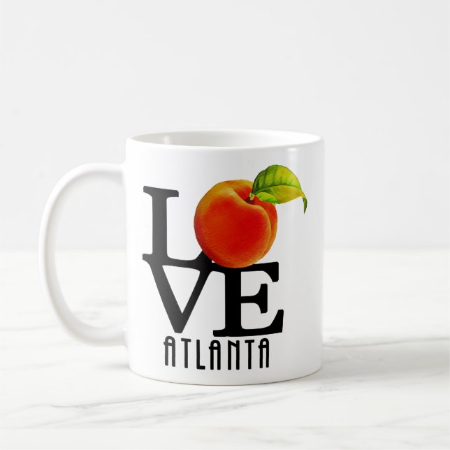 Caneca De Café LOVE Atlanta 11oz (Esquerda)