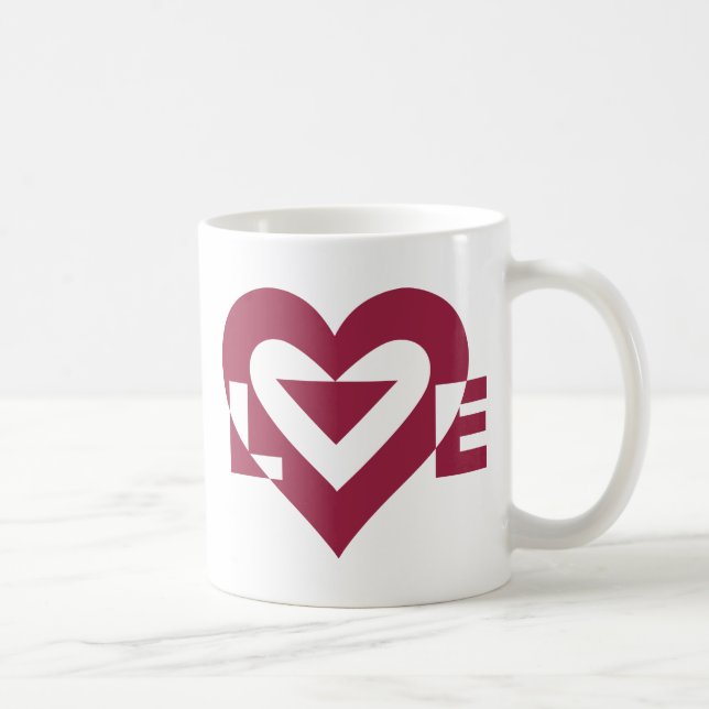 Caneca De Café Love Berry Purple (Direita)