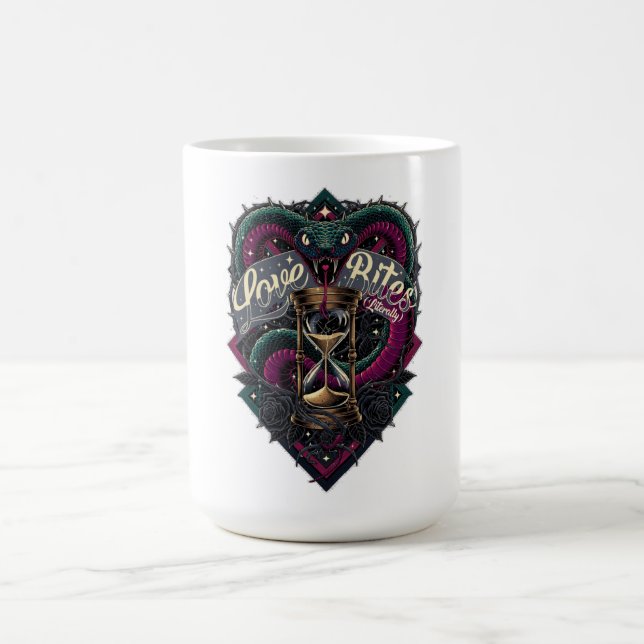 Caneca De Café Love Bites (Literally) T-Shirt | Venomous Valentin (Centro)