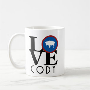 Caneca De Café LOVE Cody Wyoming 11oz
