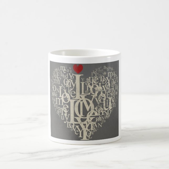 Caneca De Café Love Coffee Mug (Centro)