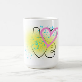 Caneca De Café Love Coffee Mug