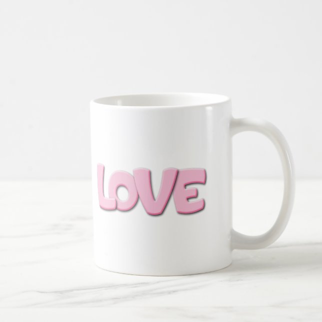 Caneca De Café Love Coffee Mug (Direita)