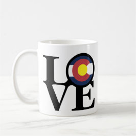 Caneca De Café LOVE Colorado 11oz