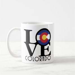 Caneca De Café LOVE Colorado 11oz