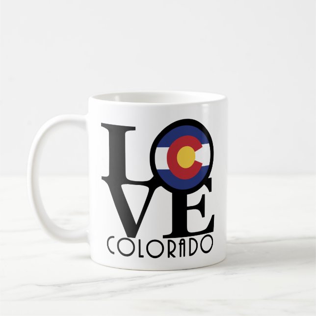 Caneca De Café LOVE Colorado 11oz (Esquerda)