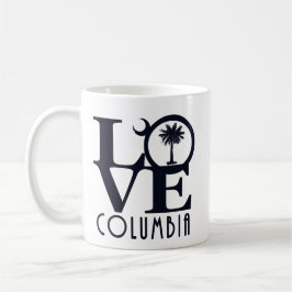 Caneca De Café LOVE Columbia Carolina do Sul 11oz