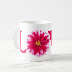 Caneca De Café Love Dahlia