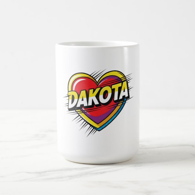 Caneca De Café Love Dakota (Centro)