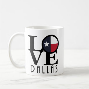 Caneca De Café LOVE Dallas 11oz