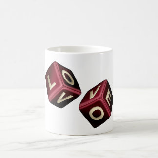 Caneca De Café love dice
