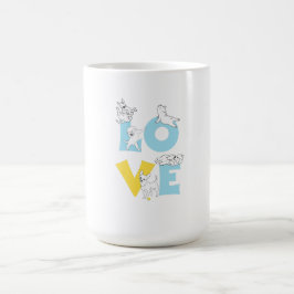 Caneca De Café love dog
