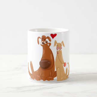 Caneca De Café Love Dogs Mug