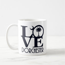 Caneca De Café LOVE Dorchester SC