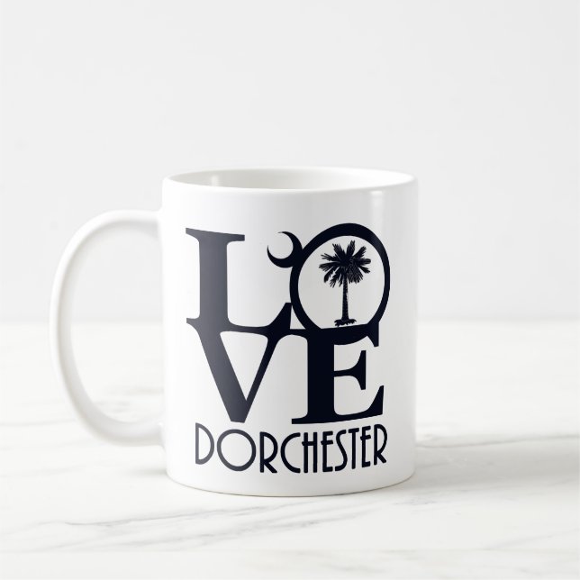 Caneca De Café LOVE Dorchester SC (Esquerda)