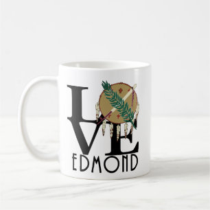 Caneca De Café LOVE Edmond Oklahoma 11oz