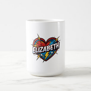 Caneca De Café Love Elizabeth