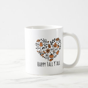 Caneca De Café Love Fall Y Leopard Pumpkin Autumn Season Wome