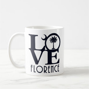 Caneca De Café LOVE Florence SC 11oz