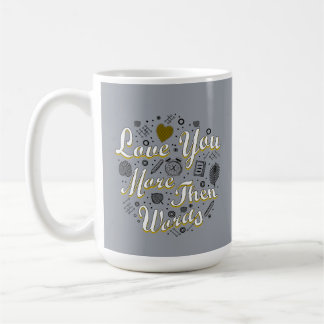 Caneca De Café love forever,