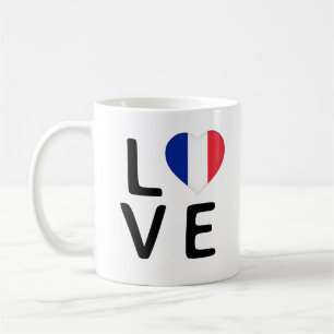 Caneca De Café Love - France Flag