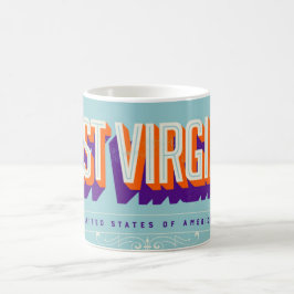 Caneca De Café LOVE from West Virginia USA