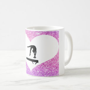 Caneca De Café Love Gymnastics Mug
