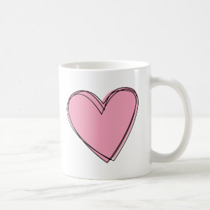 Caneca De Café Love Heart Mug