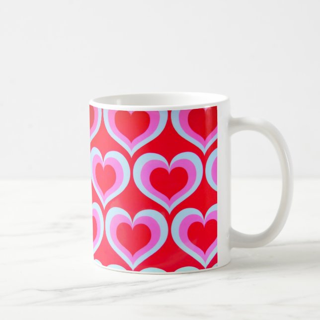 Caneca De Café ~Love Hearts~ MUG (Direita)