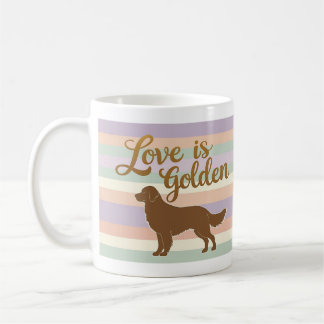 Caneca De Café Love is Golden Coffee Mug