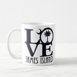 Caneca De Café LOVE James Island 11oz