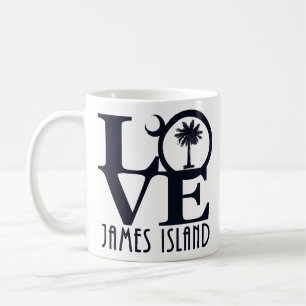 Caneca De Café LOVE James Island 11oz