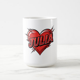 Caneca De Café Love Julia