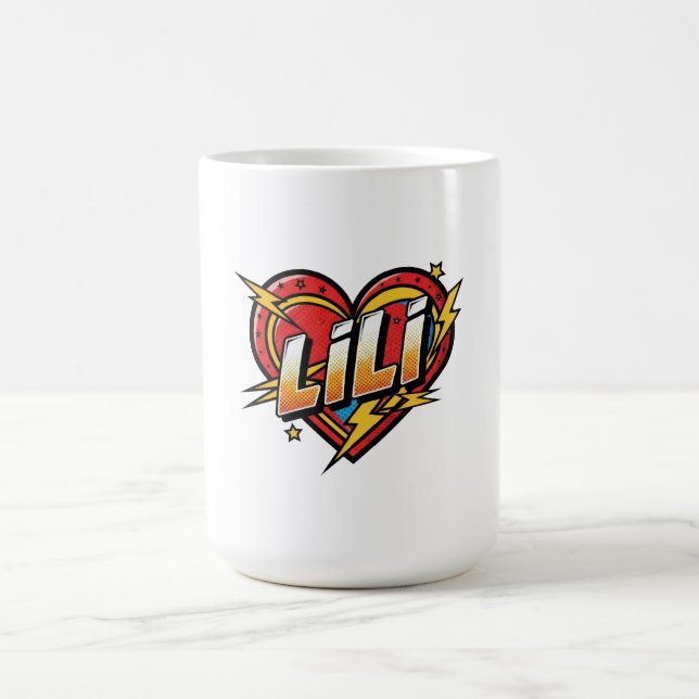 Caneca De Café Love Lili (Centro)