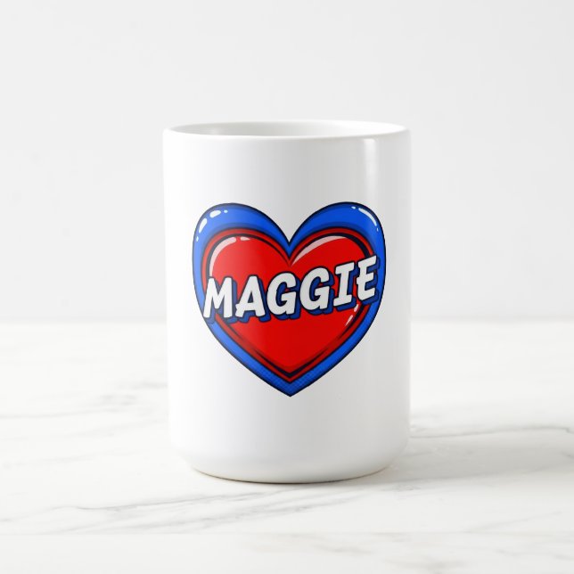 Caneca De Café Love Maggie (Centro)