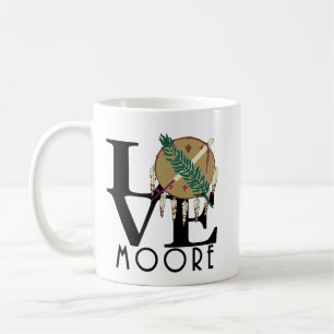 Caneca De Café LOVE Moore Oklahoma