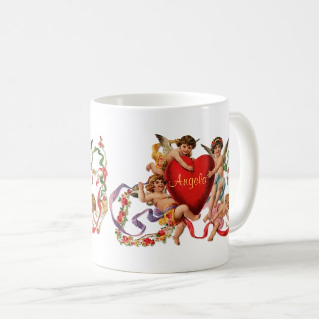 Caneca De Café Love Mug (Frente Esquerda)